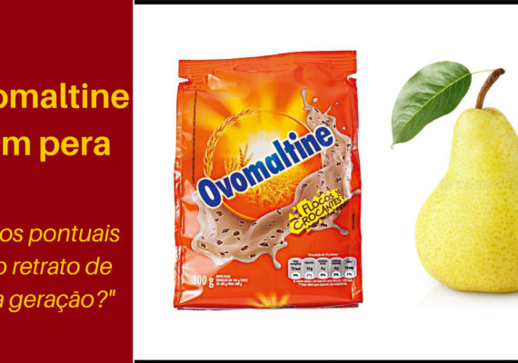 Ovomaltine com pera