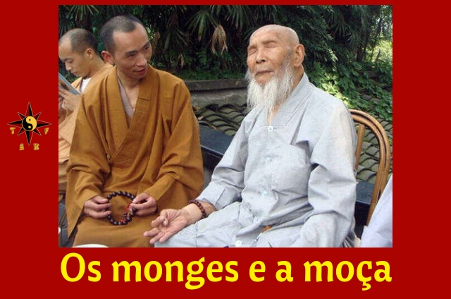 Os monges e a moça
